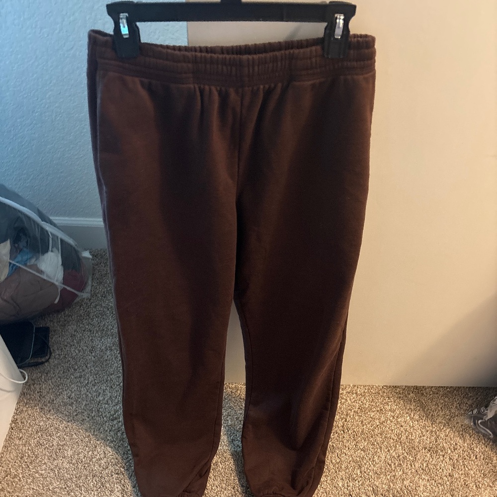 Beyond yoga, space dye, brown, sweatpants new size small